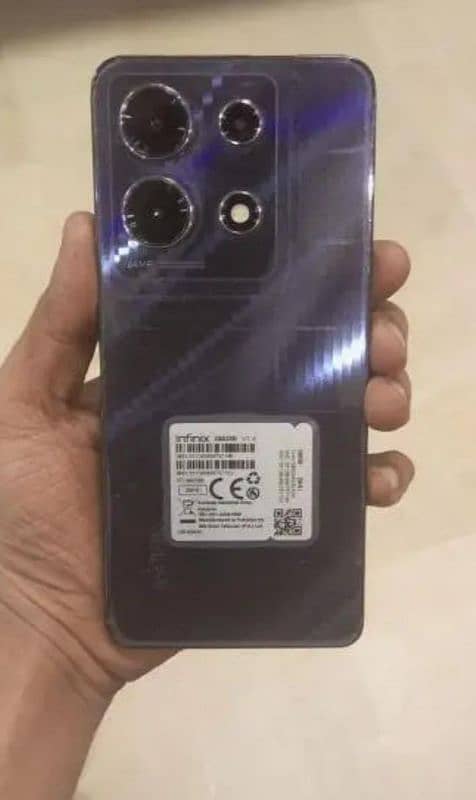 Infinix Note 30 Black Color 16.256. gb 0