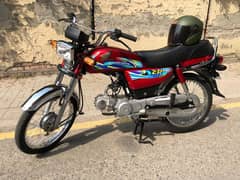 honda cd 70 bilkul new condition hai applied for