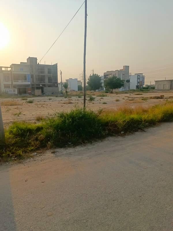 240 Sq Yard VIP Location Plot For Sale In SAADI GARDEN Near SUPER HIGHWAY 5