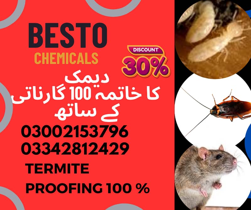 General Fumigation Termite Treatment Pest control services in karachi 0