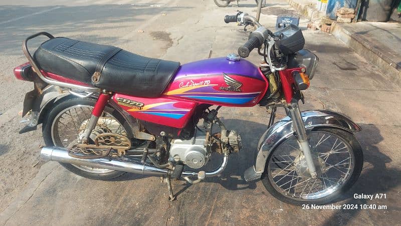 HONDA 70CC ORIGINAL BIKE MODEL 2008 7