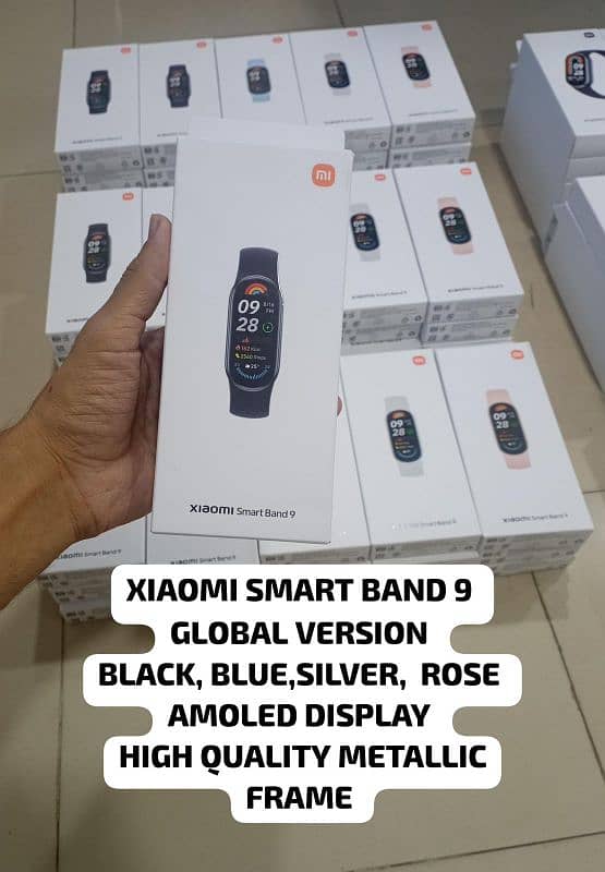 Xiaomi Mi Band 9 / 9 Pro Smart Fitness Band Global Version 1