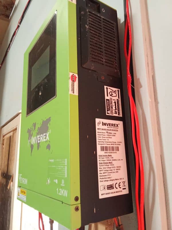 Inverex 1.2 kVA MPPT Solar Inverter 1