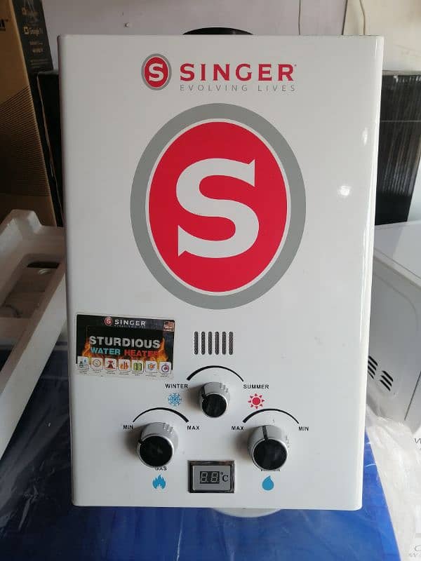 singer instant Gas water Heater 2