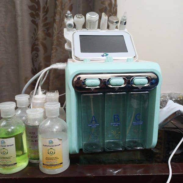 Small Bubble H2O2 Hydra Facial Machine For sale 9