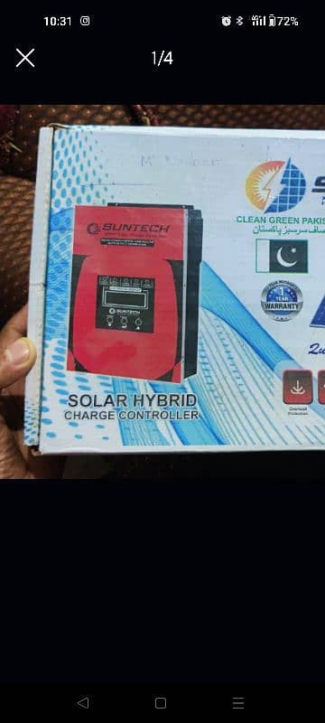 solar hybrid charge controller Auto detect 12v/24v or65A 2