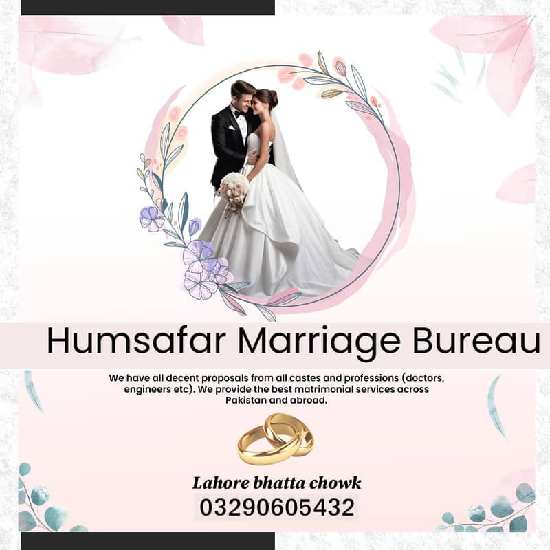 Marriage Bureau , Online Rishta Services , Abroad Proposals 0