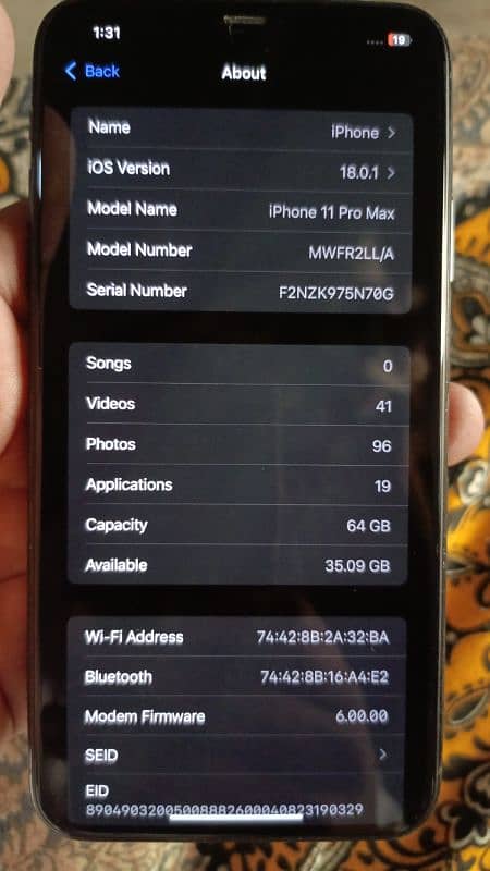 I phone 11 pro max 3