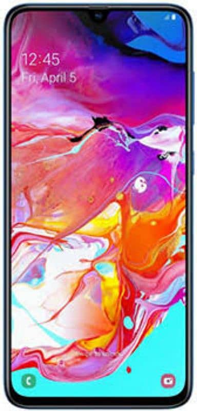 Samsung galaxy A70 0