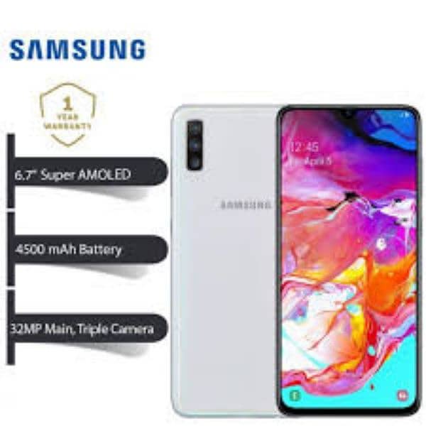 Samsung galaxy A70 1