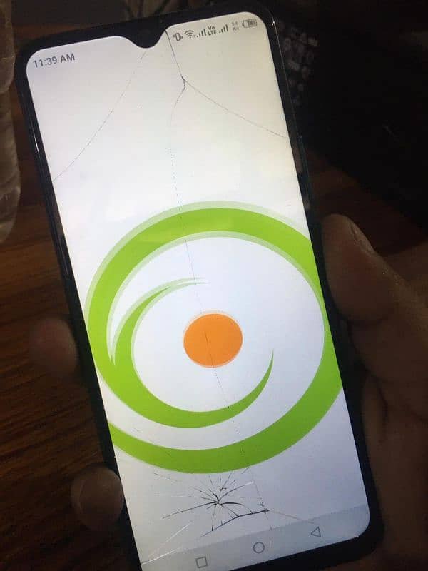 infinix hot 11 4gb 64gb panel cracked but working exchange only 2