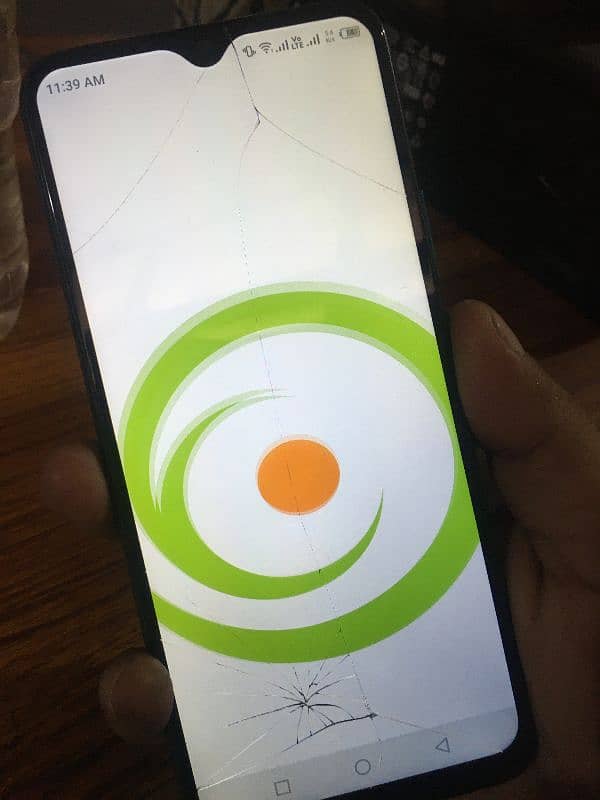 infinix hot 11 4gb 64gb panel cracked but working exchange only 6