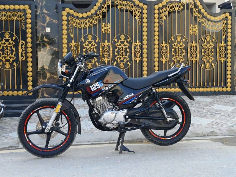 Yamaha Ybr 125G Black 1