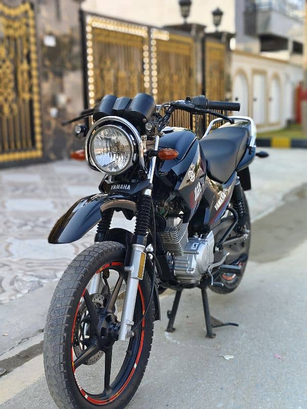 Yamaha Ybr 125G Black 6