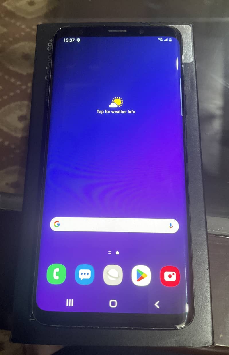 S9+ 128gb PTA approved 0