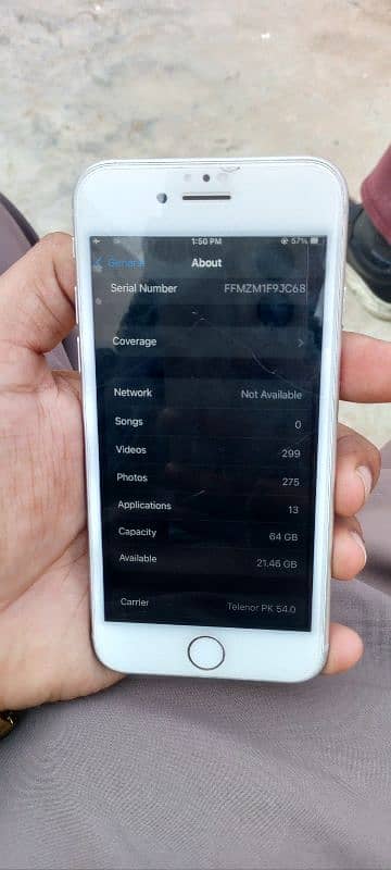 I phone 8.64 GB 8