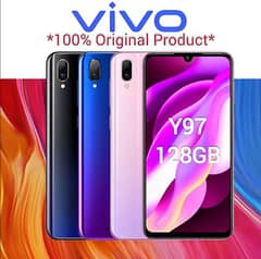 Imported ViVo y97 with Box Charger Handsfree Sim Eject Tool