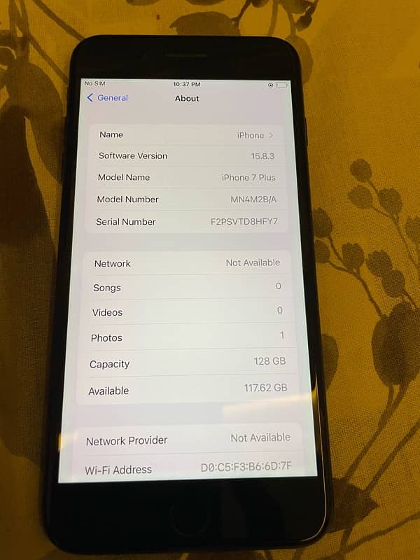 iPhone 7 Plus 128gb PTA approve 1