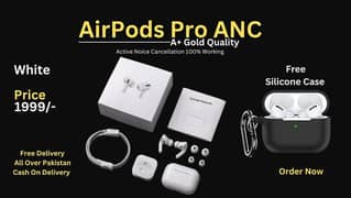 Airpords Pro ANC White And Black Available