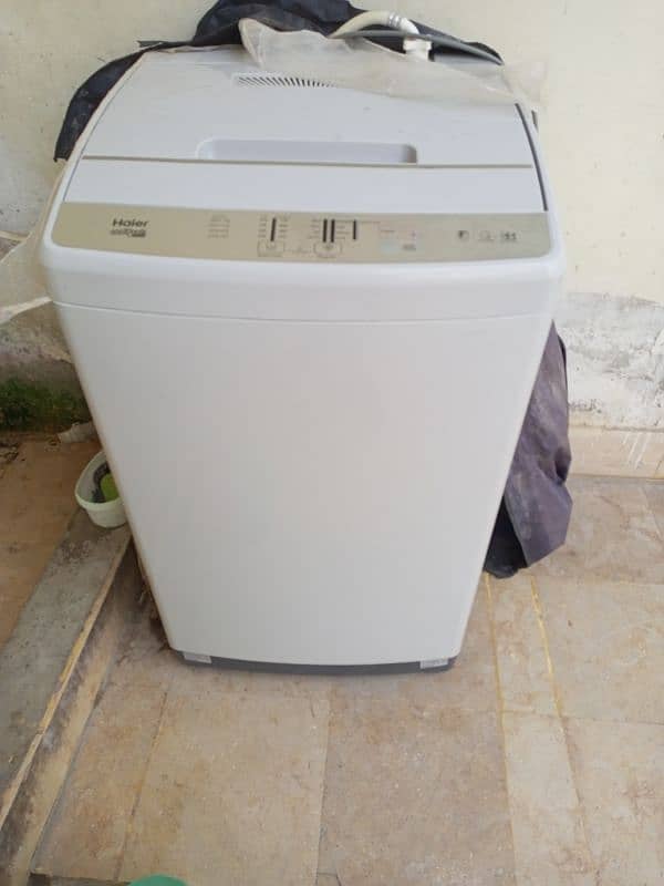 Haier Fully AutoMatic Washing&Dryer Machine. 1