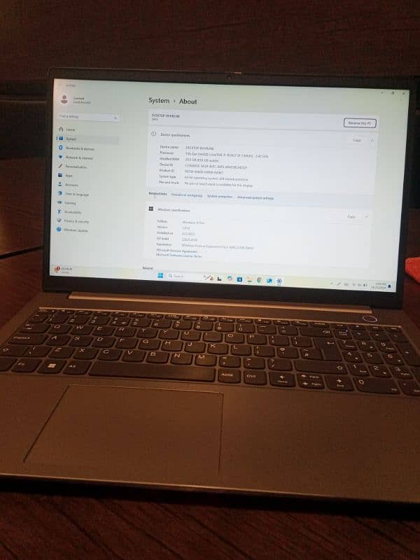 LENOVO THINKBOOK core i5 11th genrtion 20gb ram 512 ssd 5