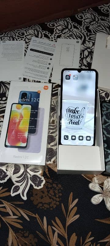 Redmi 12c almost new 10/10 condition 1 hand used 3