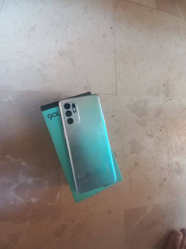 Oppo reno6 good condition with box 5