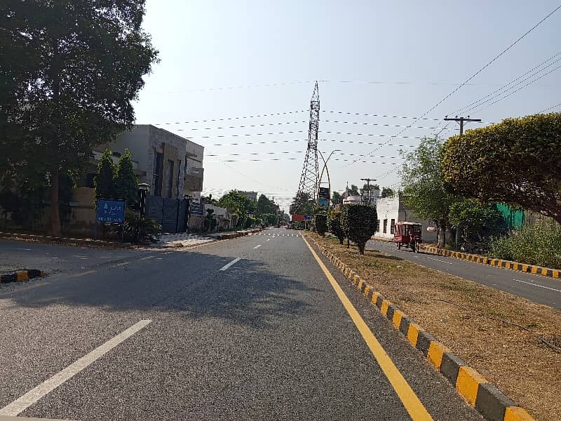 20 Marla Plot Main Boulevard Where Gas Electricity Sewerage 100% Ok 7