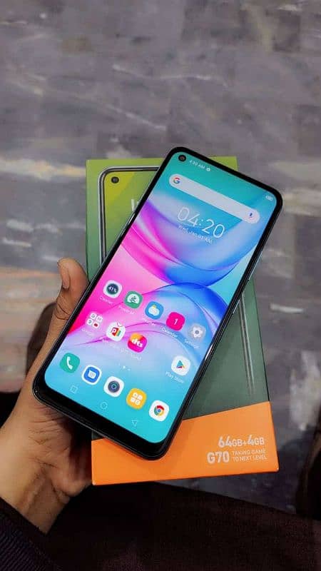 Infinix hot 10 full box 0