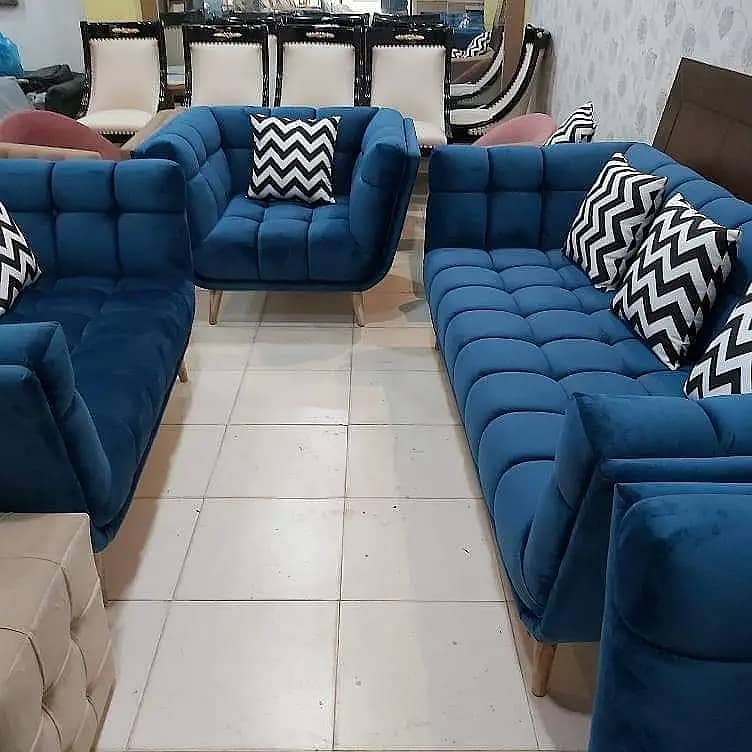 Sofa Set / 5 Seater Sofa / Luxury Sofa / Cushion Sofa / Five Seater 6