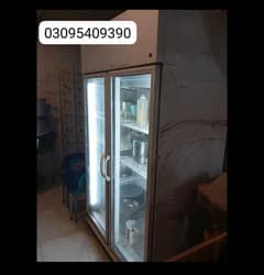 2 Glass Door Fridge