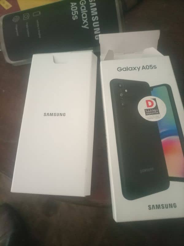 Samsung Galaxy A05s just open in box no use 0