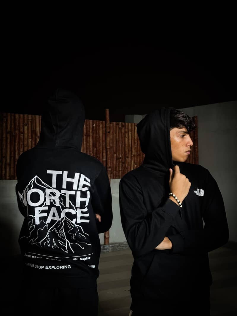 North-face printed hoodies 3