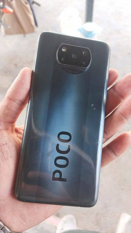 Poco x3 nfc 6+2 138 with box or original chrgr 6