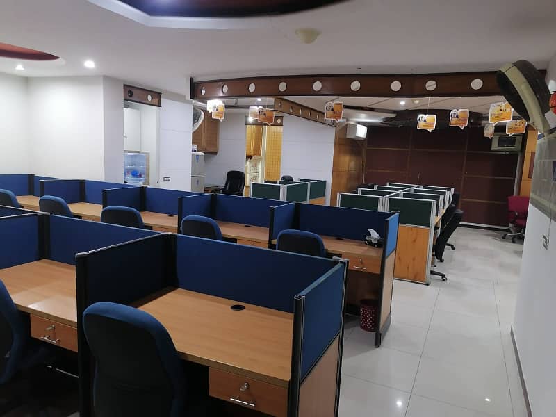 1533 sqft fully furnished office for sale in gulberg main boulevard 0