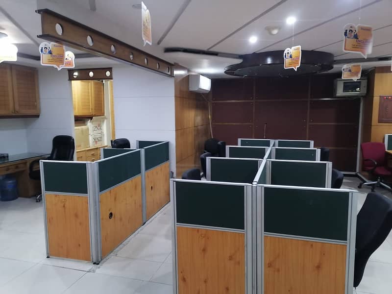 1533 sqft fully furnished office for sale in gulberg main boulevard 3