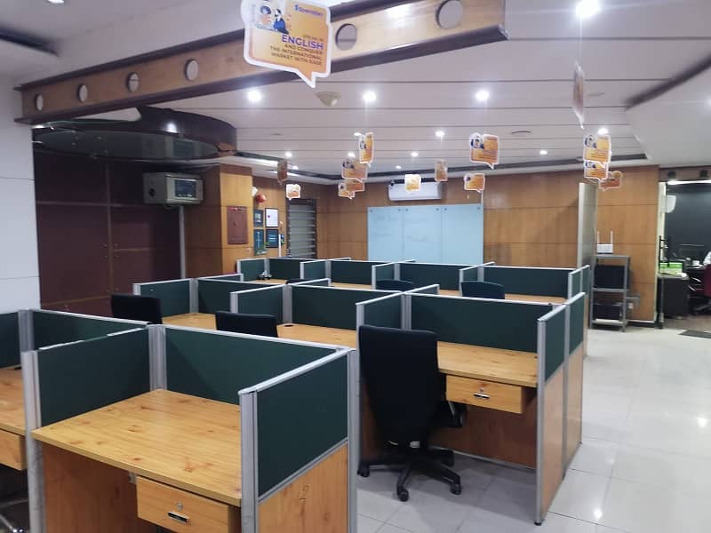 1533 sqft fully furnished office for sale in gulberg main boulevard 5