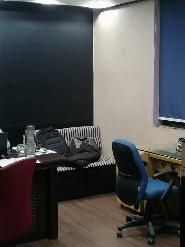 1533 sqft fully furnished office for sale in gulberg main boulevard 9