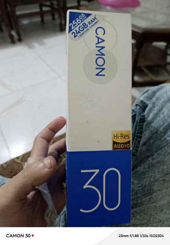 tecono camon 30 24/256 new condition h 0