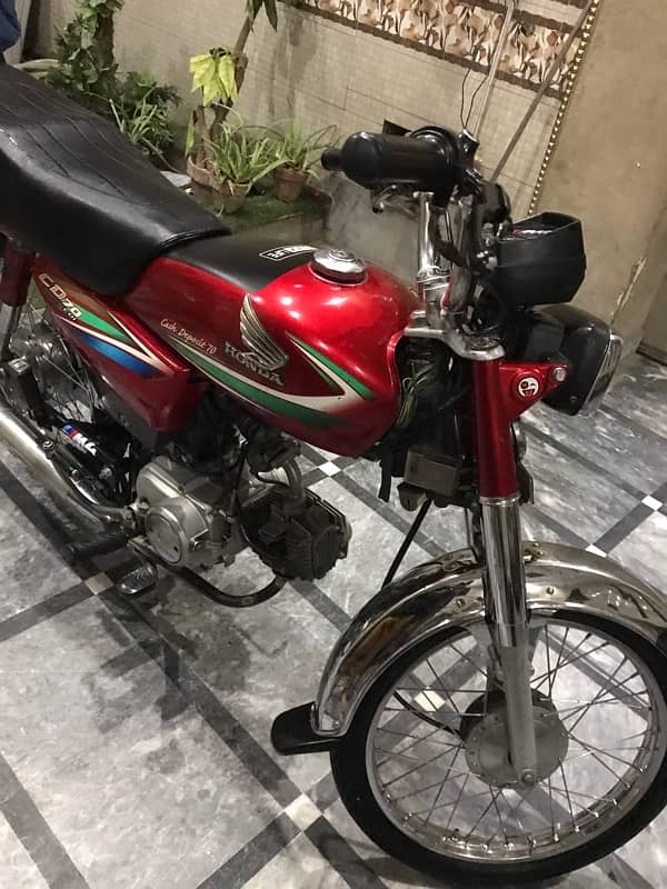 Total geniune Honda cd 70 7