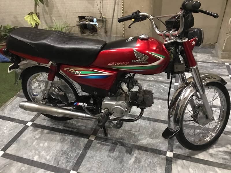 Total geniune Honda cd 70 8