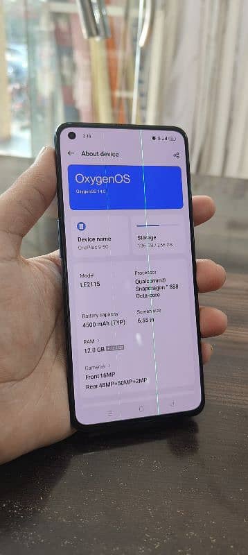 OnePlus 9 dual sim approved 12/356 1