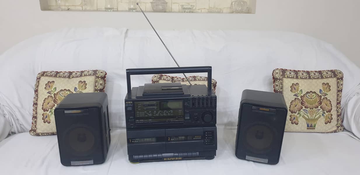 Home Stereo music system CD/Radio/Cassette player 1