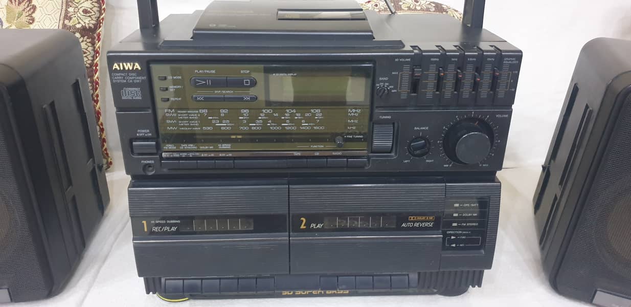 Home Stereo music system CD/Radio/Cassette player 2