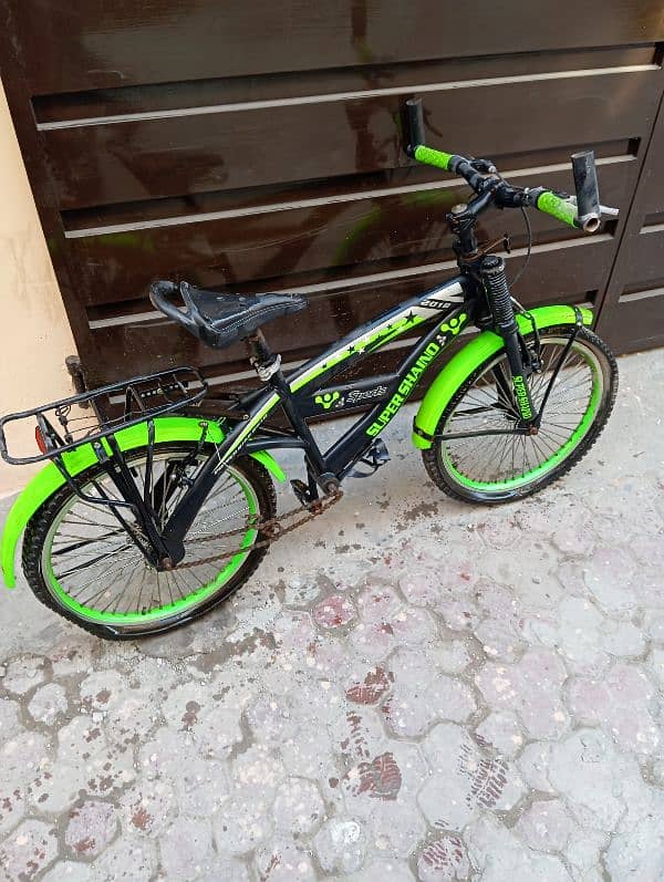 Green Bicycle 5