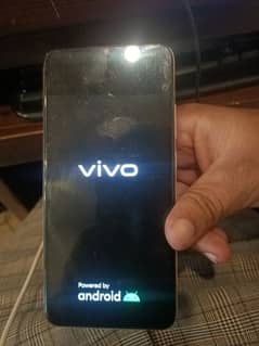 5/10 condition Vivo S1 pro only phone purple spot on display