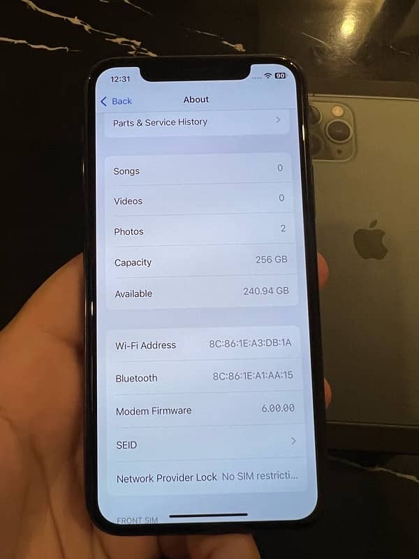 IPHONE 11 Pro - 256gb - PTA APPROVED 3