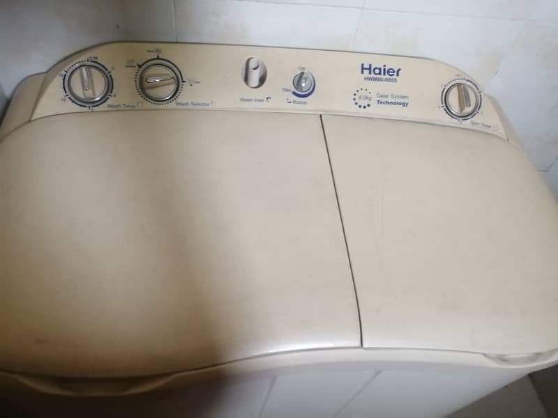 Haier washing Machine with Drier 2