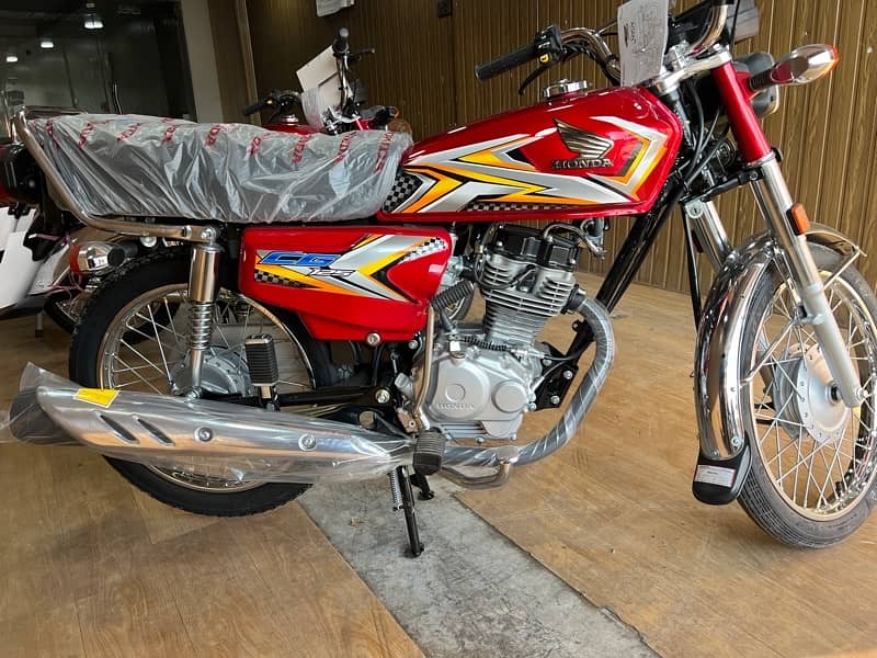 honda cg 125 (2025) zero meter 0