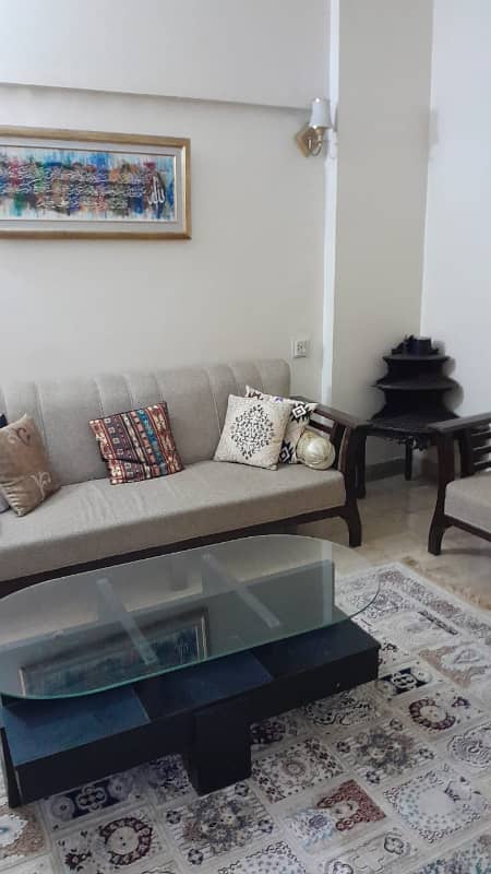 Modern 2 Flat For Sale bedrooms, with attached bathrooms. Attractive drawing lounge and comfortable atmosphere. 5